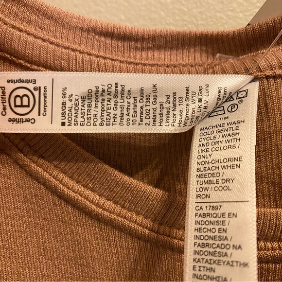 ATHLETA🥇 Well Rested Rib Sleep Tank Top Pink Size Small - Picture 5 of 6